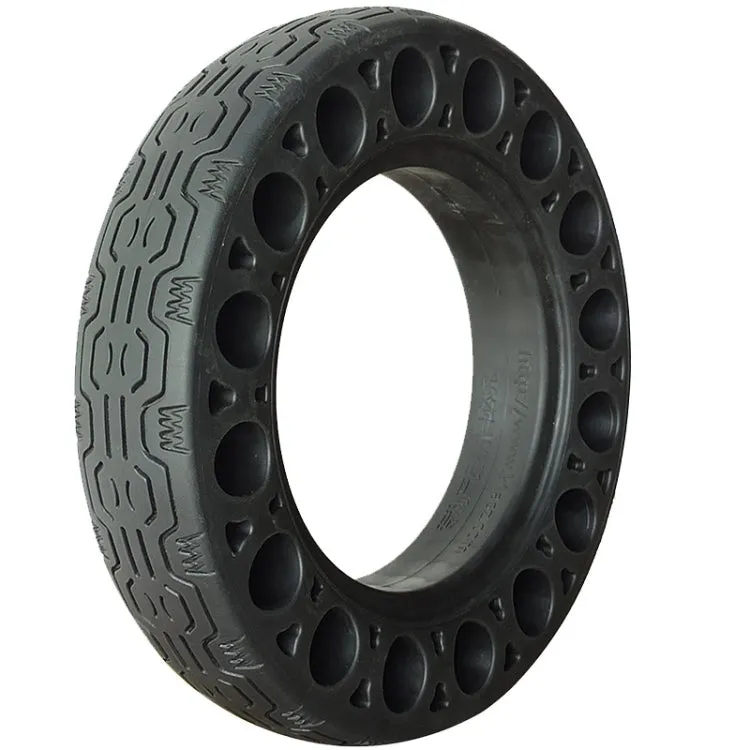 10 Inch Rubber Solid Tire for Ninebot Max G30 Electric Scooter(Black)