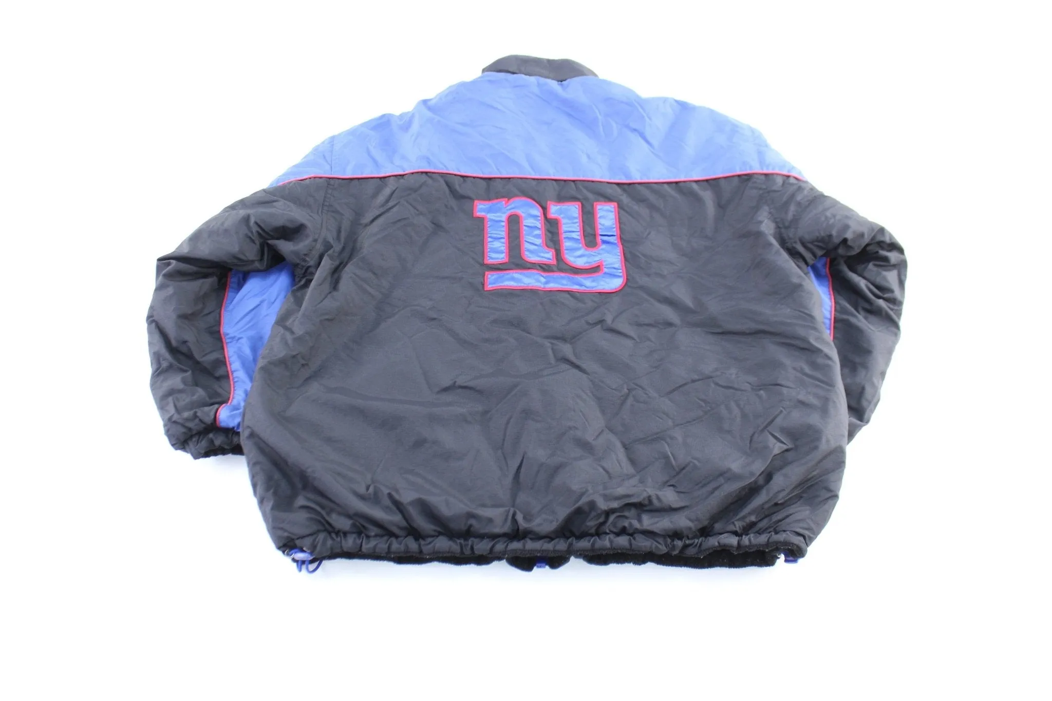 90's New York Giants Embroidered Reversible Zip Up Jacket