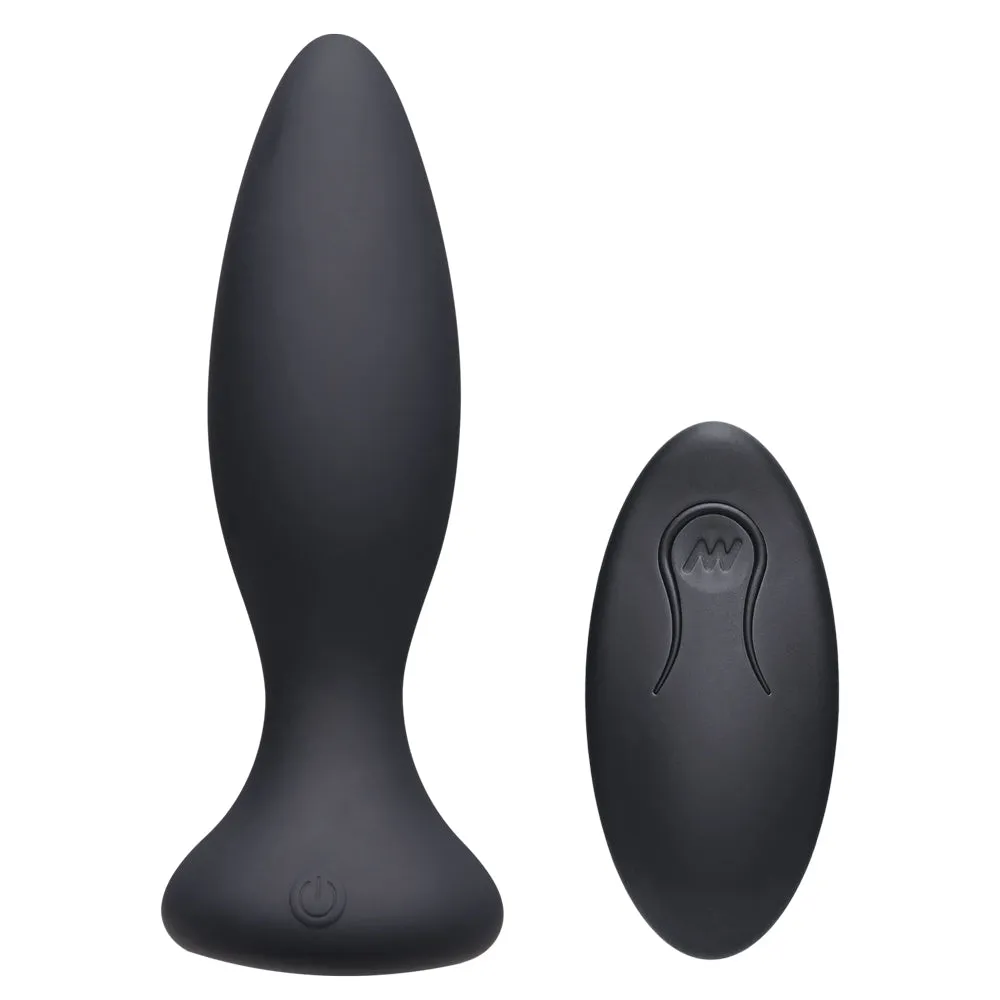 A Play Vibe Vibrating 4.75" Anal Plug With Remote