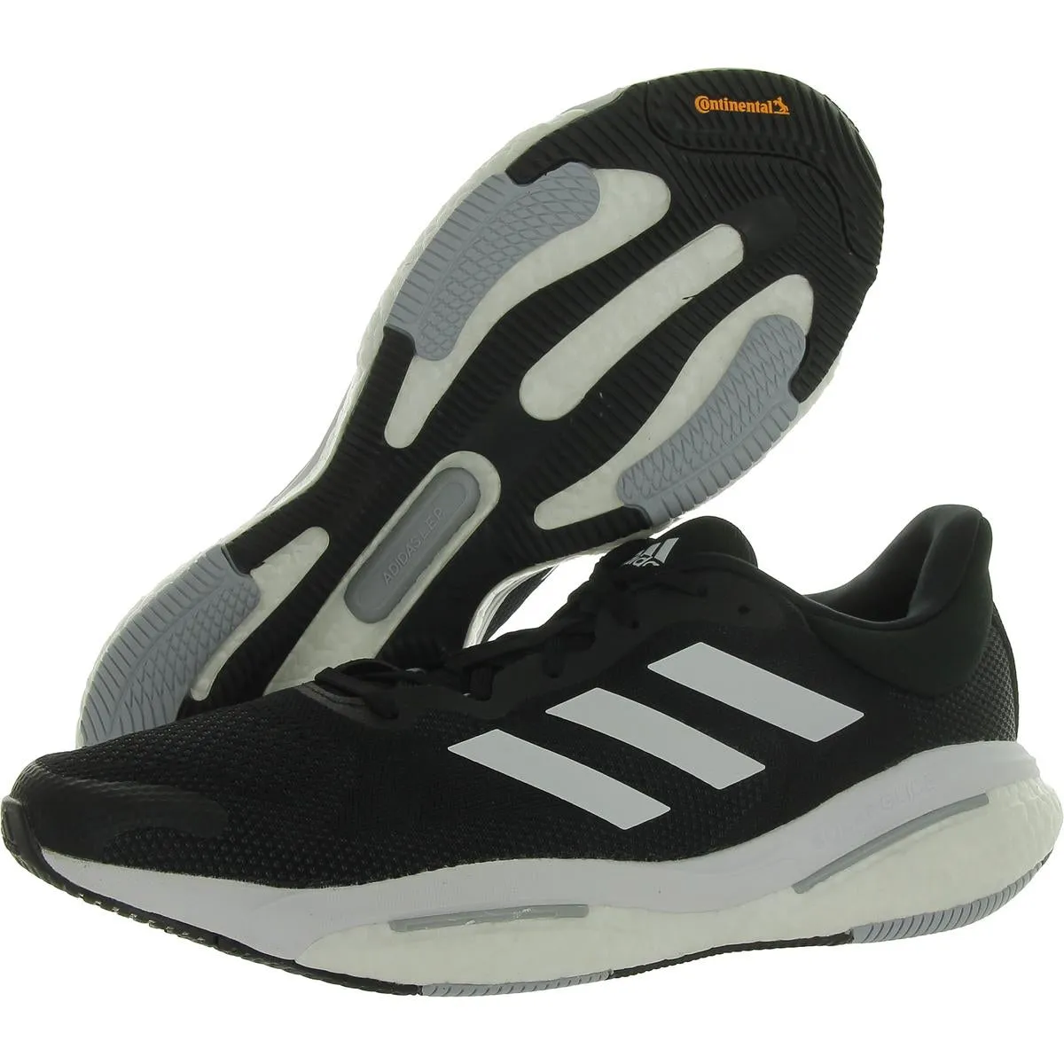 Adidas Mens Solar Glide 5 M Wide Lace-Up Padded Insole Running & Training Shoes