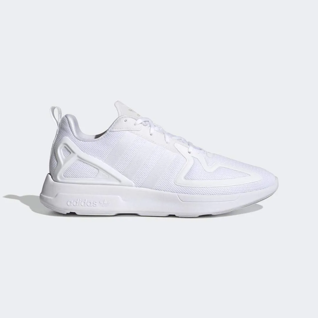 Adidas Original ZX 2X FLUX Men’s - FTWWHT/FTWWHT/GREONE