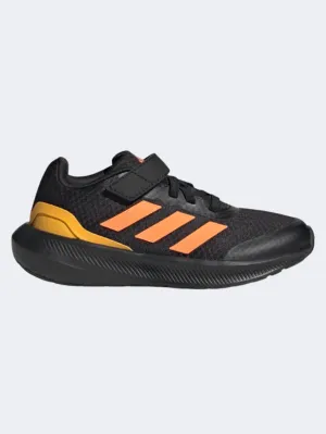 Adidas Runfalcon 3.0 Ps-Boys Running Shoes Black/Orange