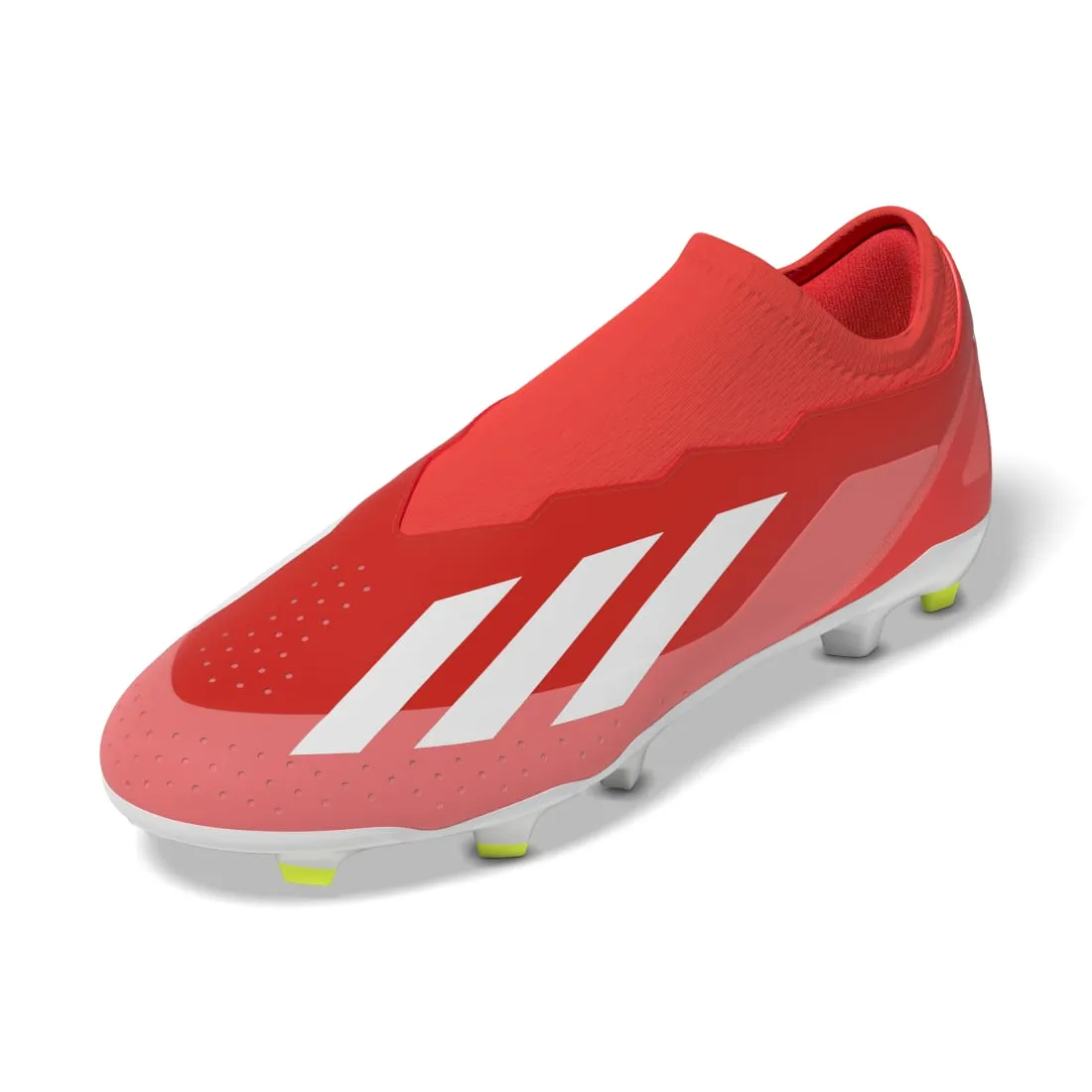 Adidas X Crazyfast League Laceless Firm Ground Men's Football Boots  Red