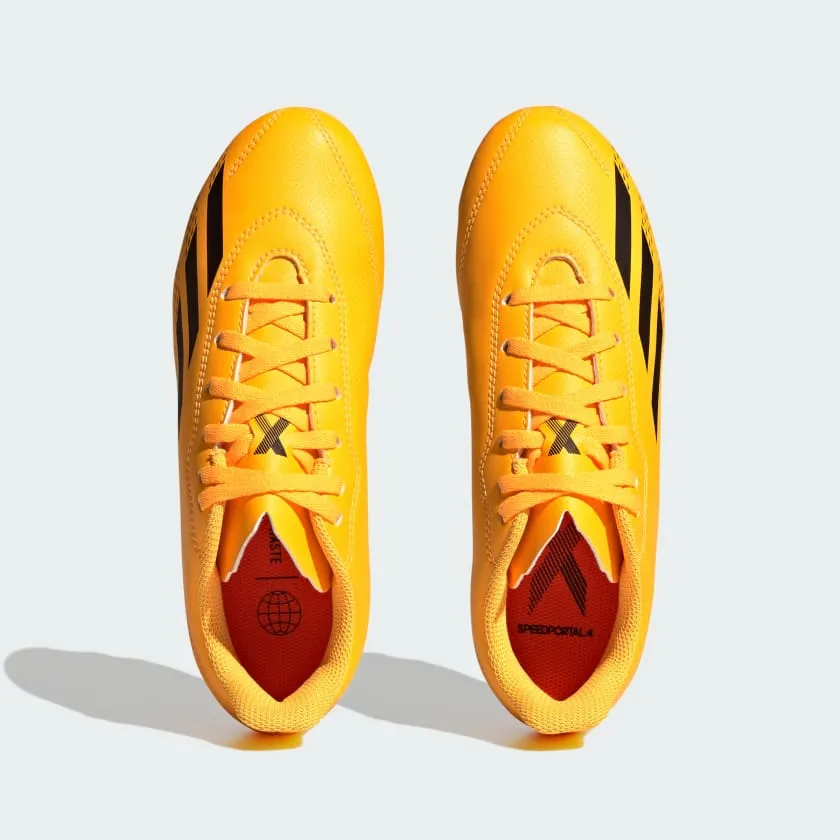 Adidas X Speedportal .4 FxG Boots- Orange/Black/Gold- JUNIOR