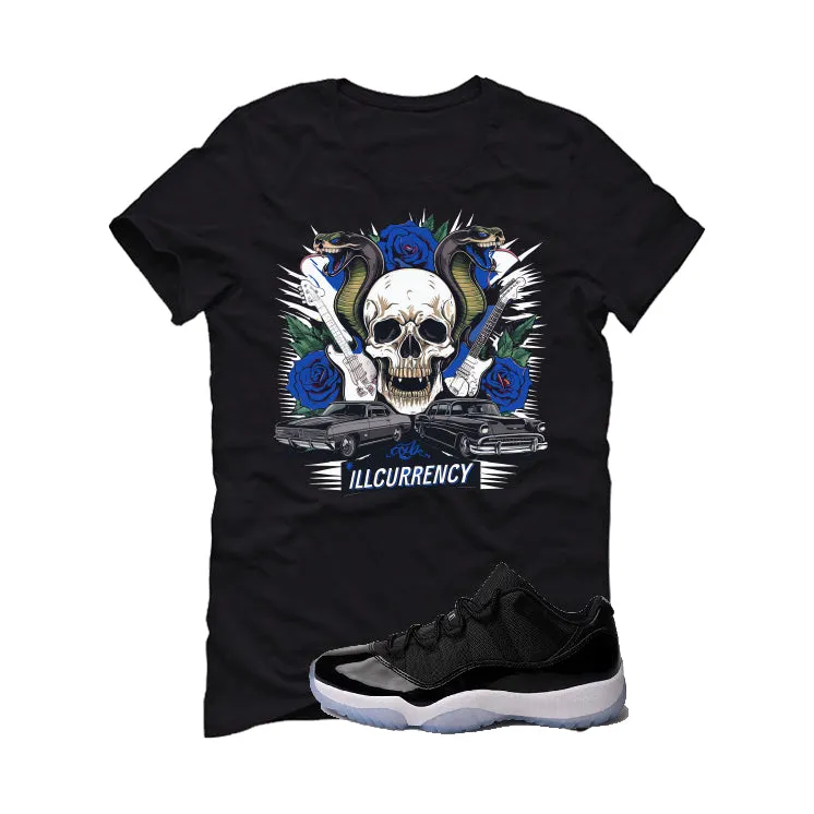 Air Jordan 11 Low “Space Jam” | illcurrency Black T-Shirt (Vintage Illcurrency)