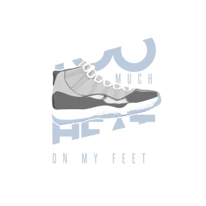 Air Jordan 11 Retro 'Cool Grey' 2021 Gray T-Shirt (too  much heat)