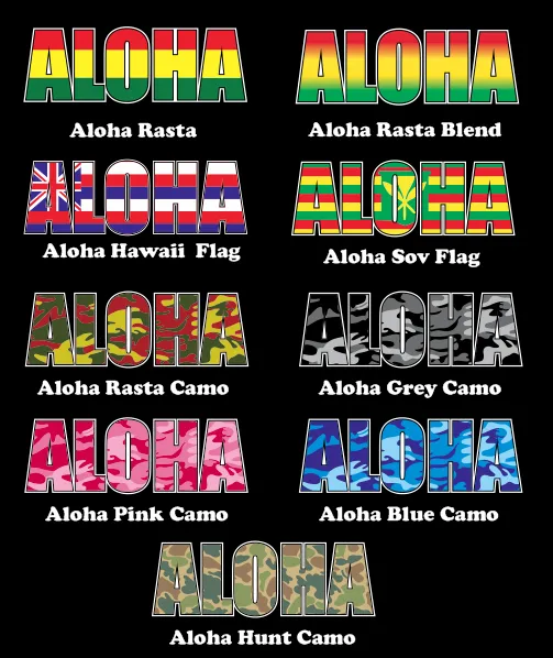 Aloha Impact Stickers