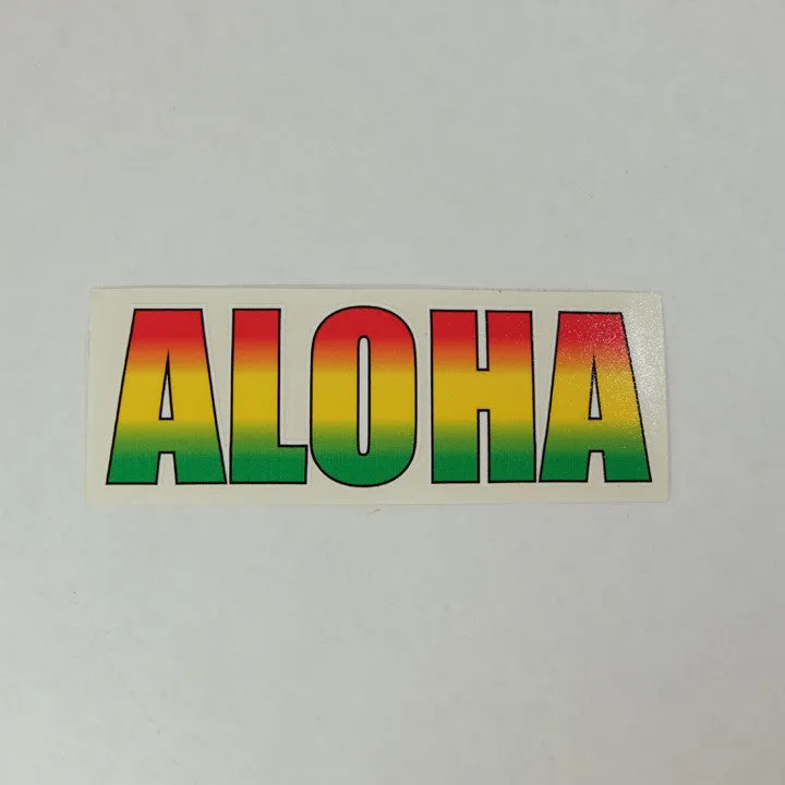 Aloha Impact Stickers