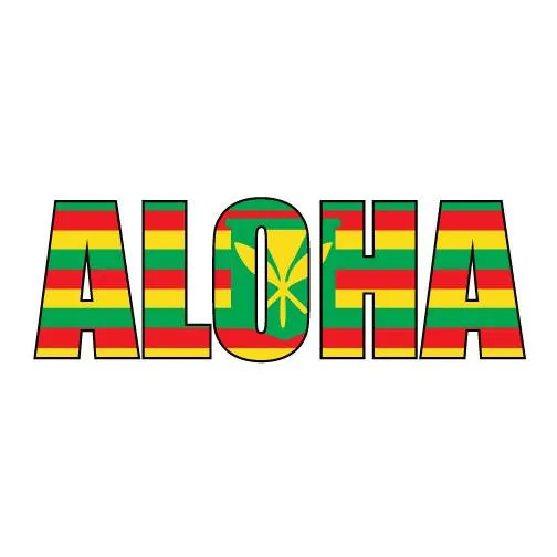 Aloha Impact Stickers