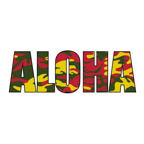 Aloha Impact Stickers