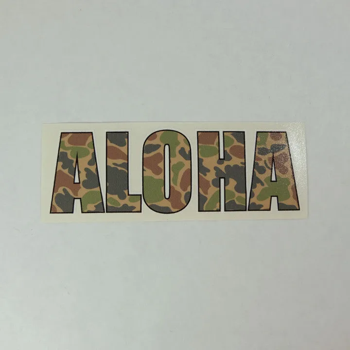 Aloha Impact Stickers