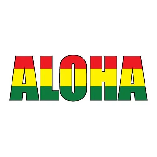 Aloha Impact Stickers