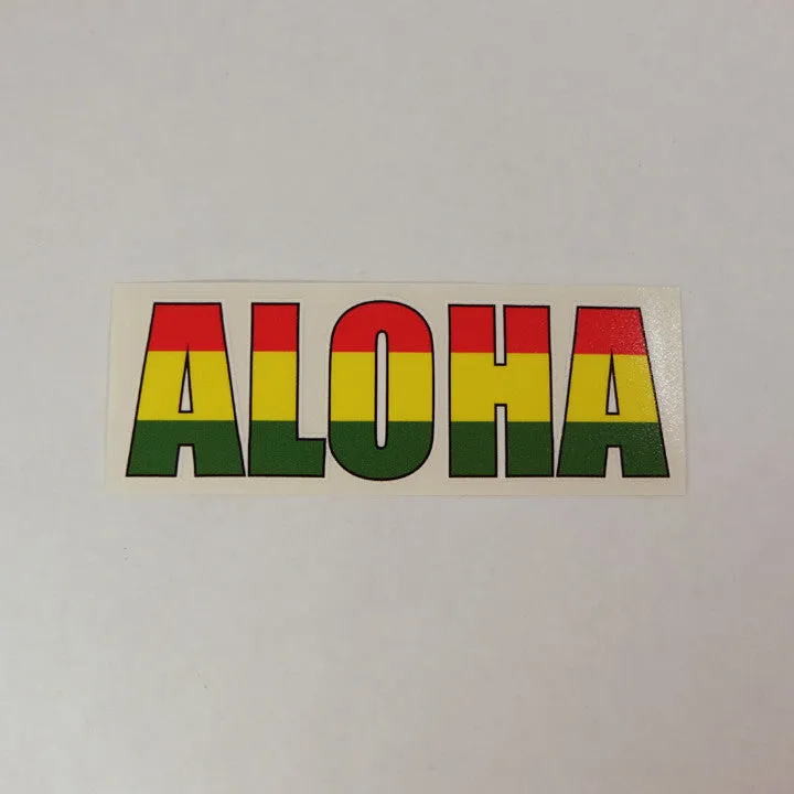 Aloha Impact Stickers