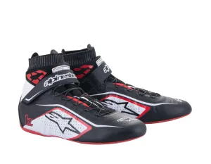 ALPINESTARS 2715020_132_12 TECH 1Z v2 Racing shoes, FIA 8856-2018, black/red/white, Size 45,5