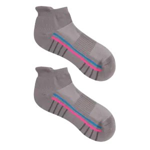 Ankle Trainer Socks - Grey (Made From Recycled Plastic)