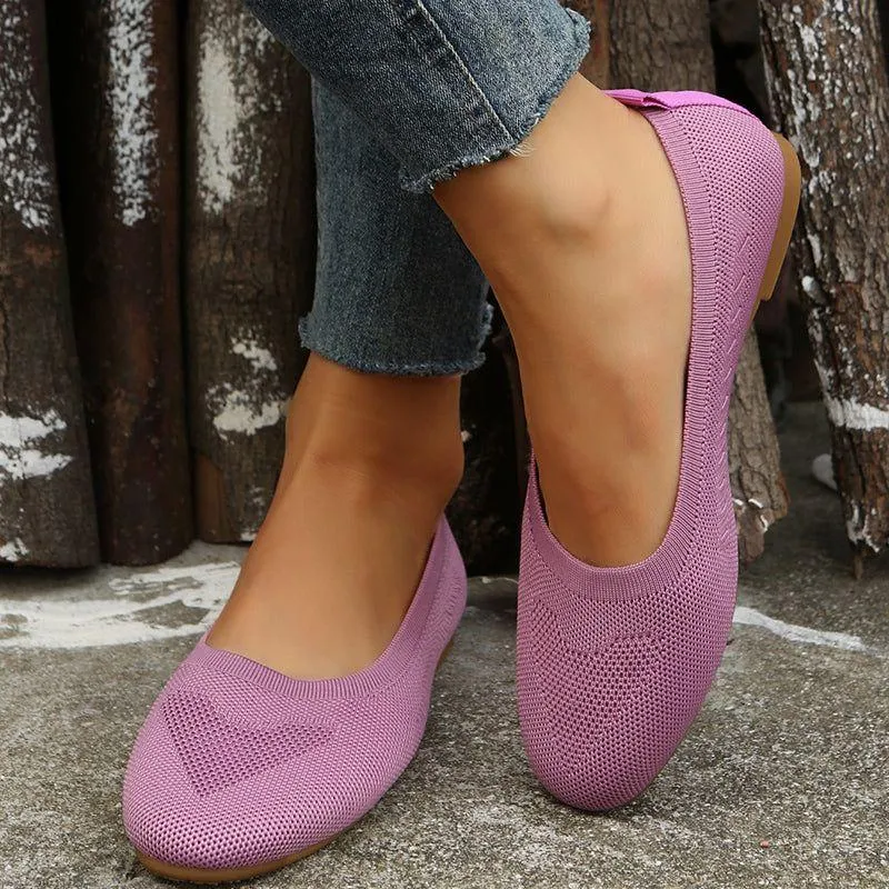 Apollonia Schuhe - Lässige orthopädische Slip-On-Schuhe mit rundem Zeh