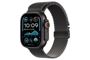 Apple Watch Ultra 2 GPS   Cellular | 49mm | Black Titanium Case with Black Titanium Milanese Loop Small