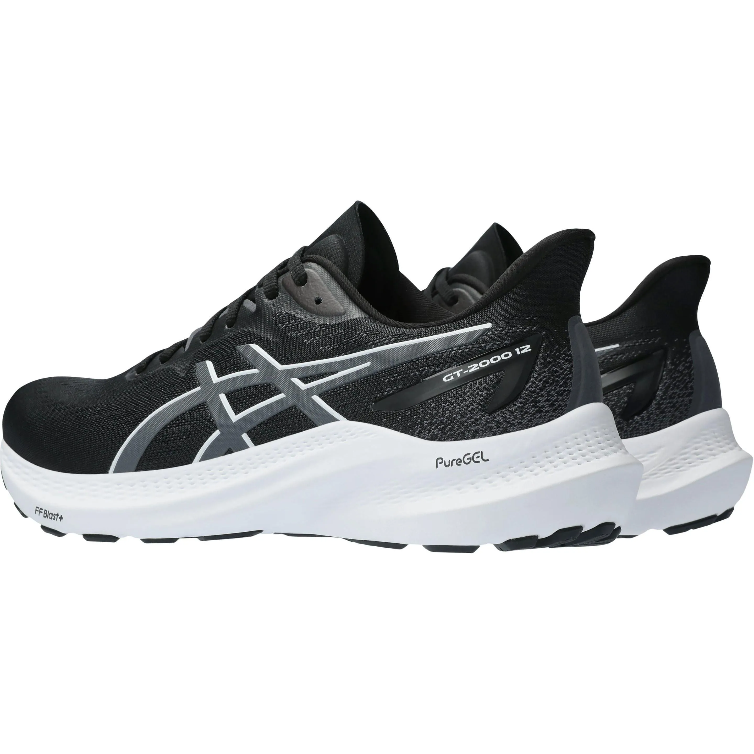 Asics GT 2000 12 Mens Running Shoes - Black