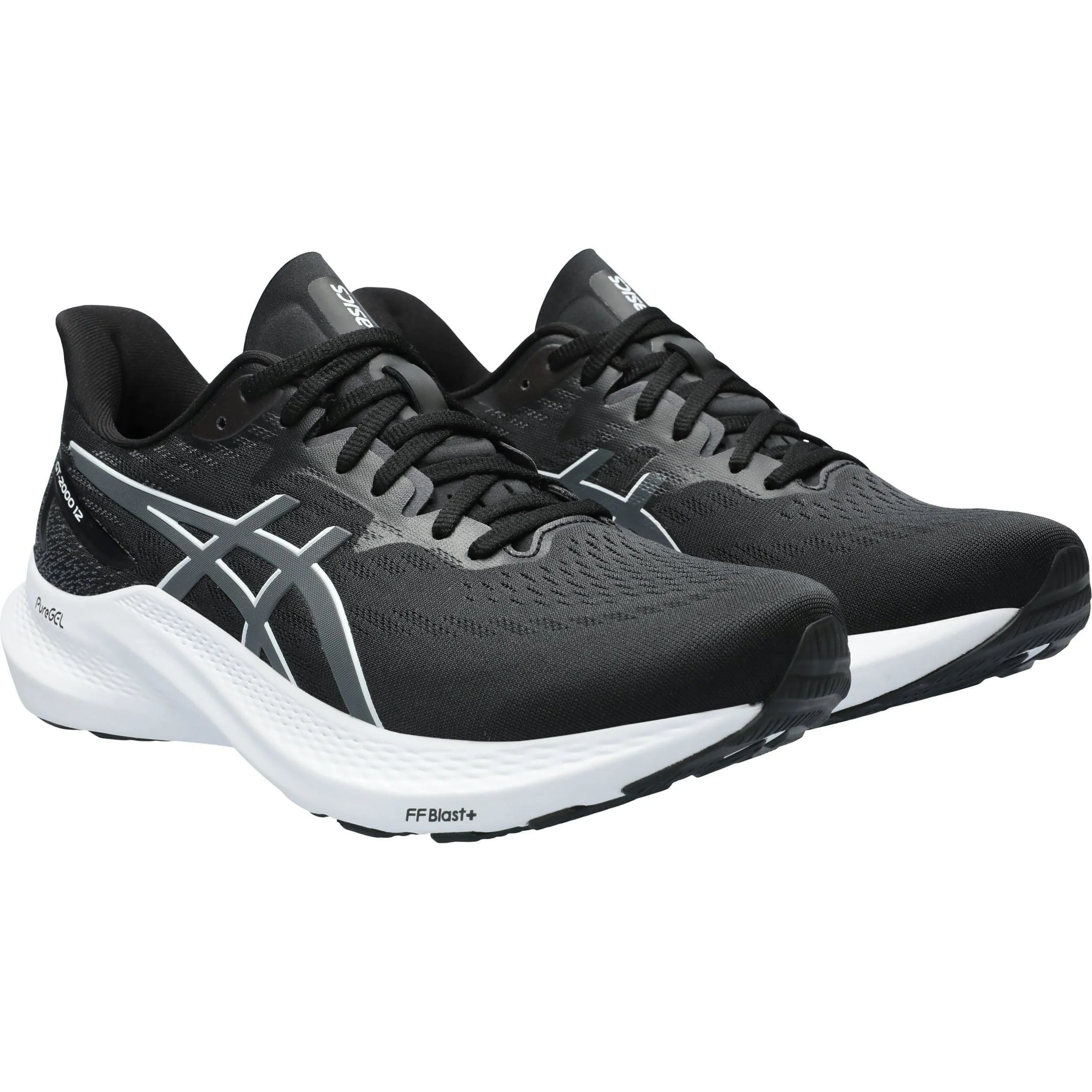 Asics GT 2000 12 Mens Running Shoes - Black