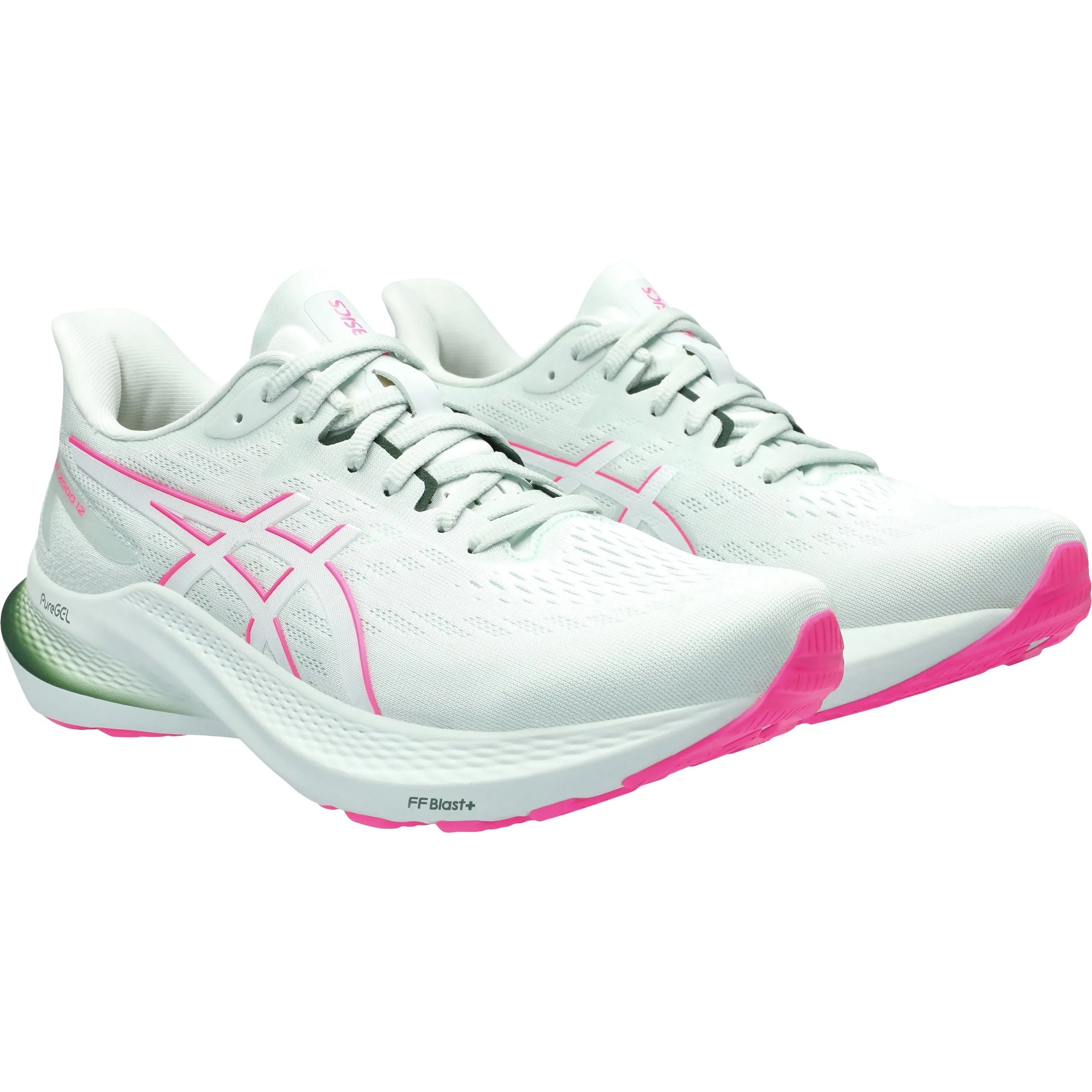 Asics GT 2000 12 Womens Running Shoes - Green