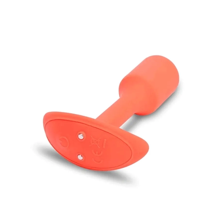 b-Vibe Vibrating Snug Plug 1 - Orange