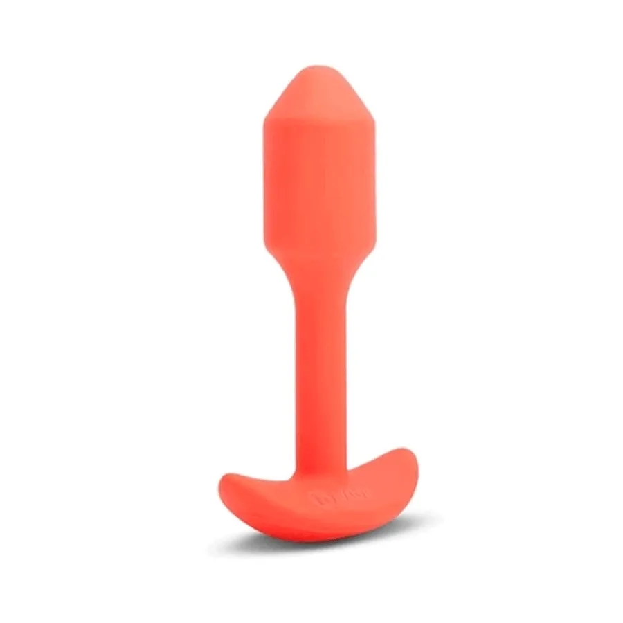 b-Vibe Vibrating Snug Plug 1 - Orange