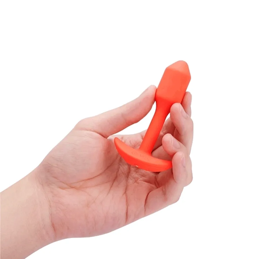 b-Vibe Vibrating Snug Plug 1 - Orange