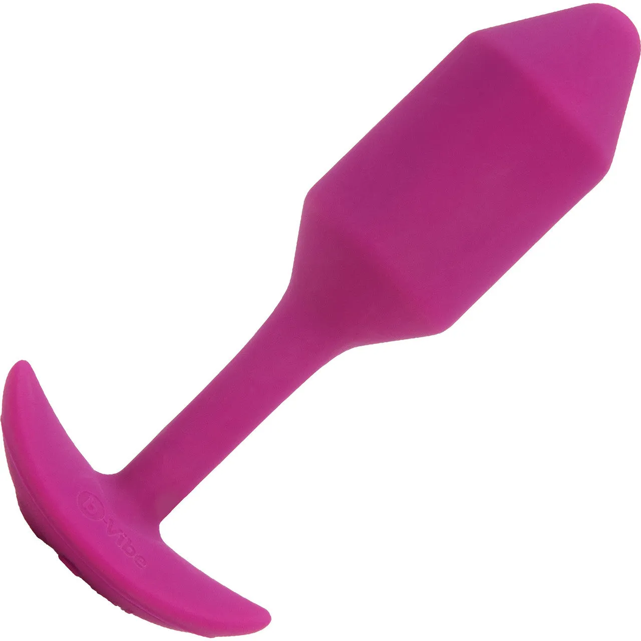 b-Vibe Vibrating Snug Plug 2 Rechargeable Silicone Anal Plug - Rose