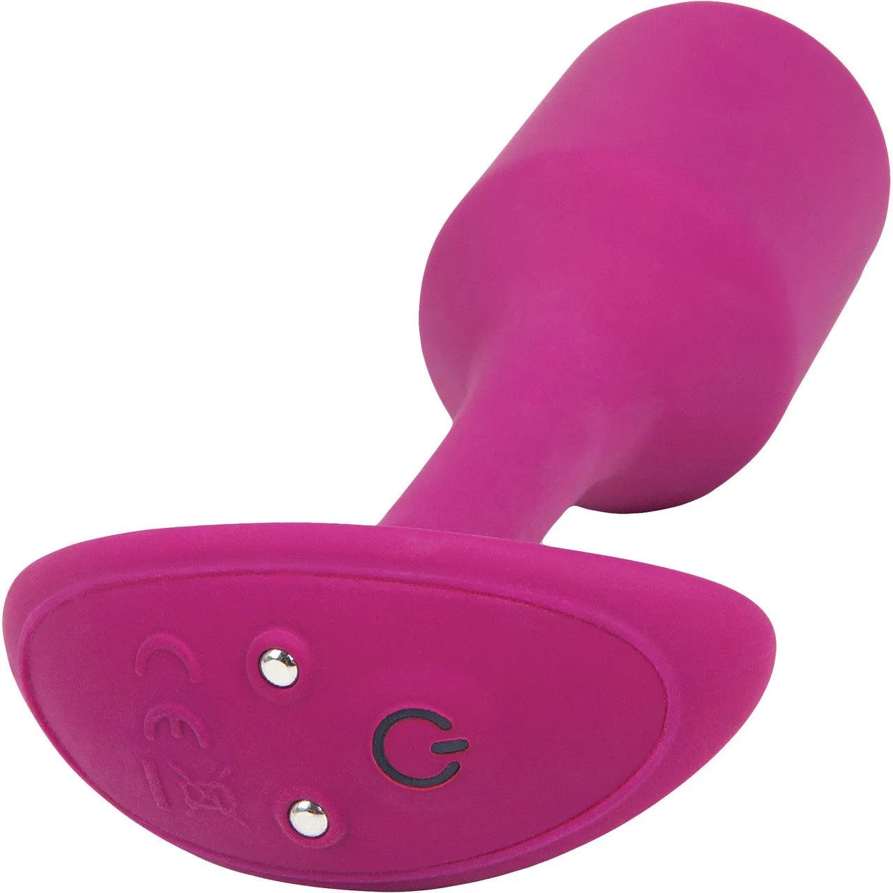 b-Vibe Vibrating Snug Plug 2 Rechargeable Silicone Anal Plug - Rose