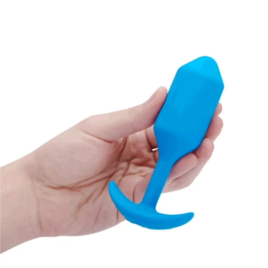 b-Vibe Vibrating Snug Plug 3 - Blue