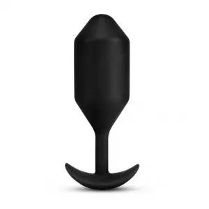 b-Vibe Vibrating Snug Plug 5 - Black