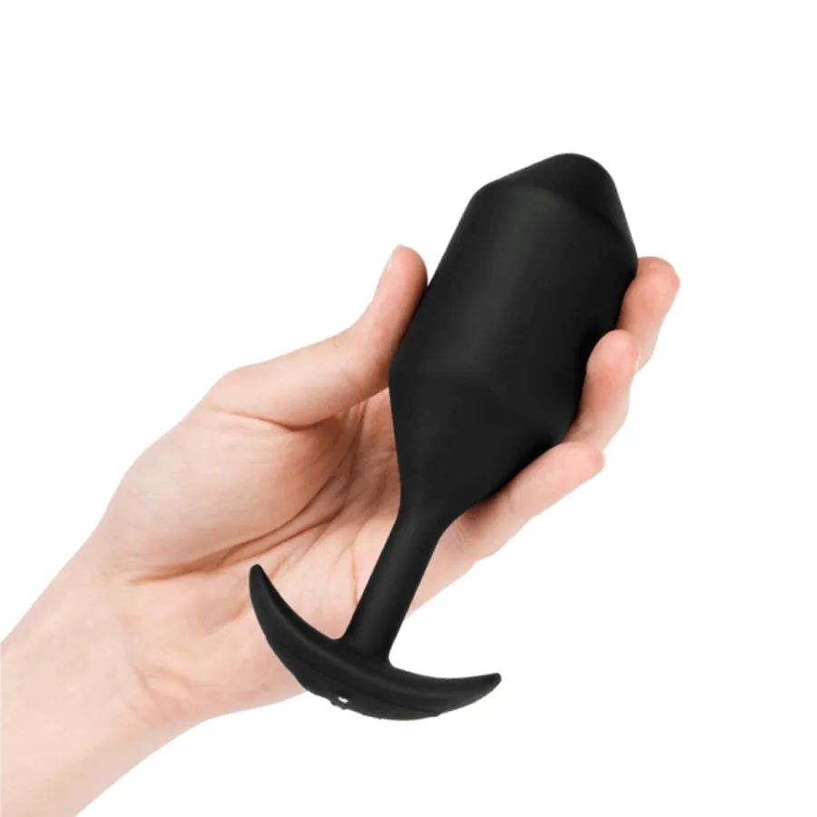 b-Vibe Vibrating Snug Plug 5 - Black