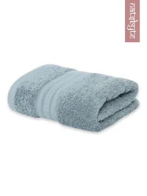 Bamboo Fiber Face Towel  - Cadet Blue (Pack of 3)