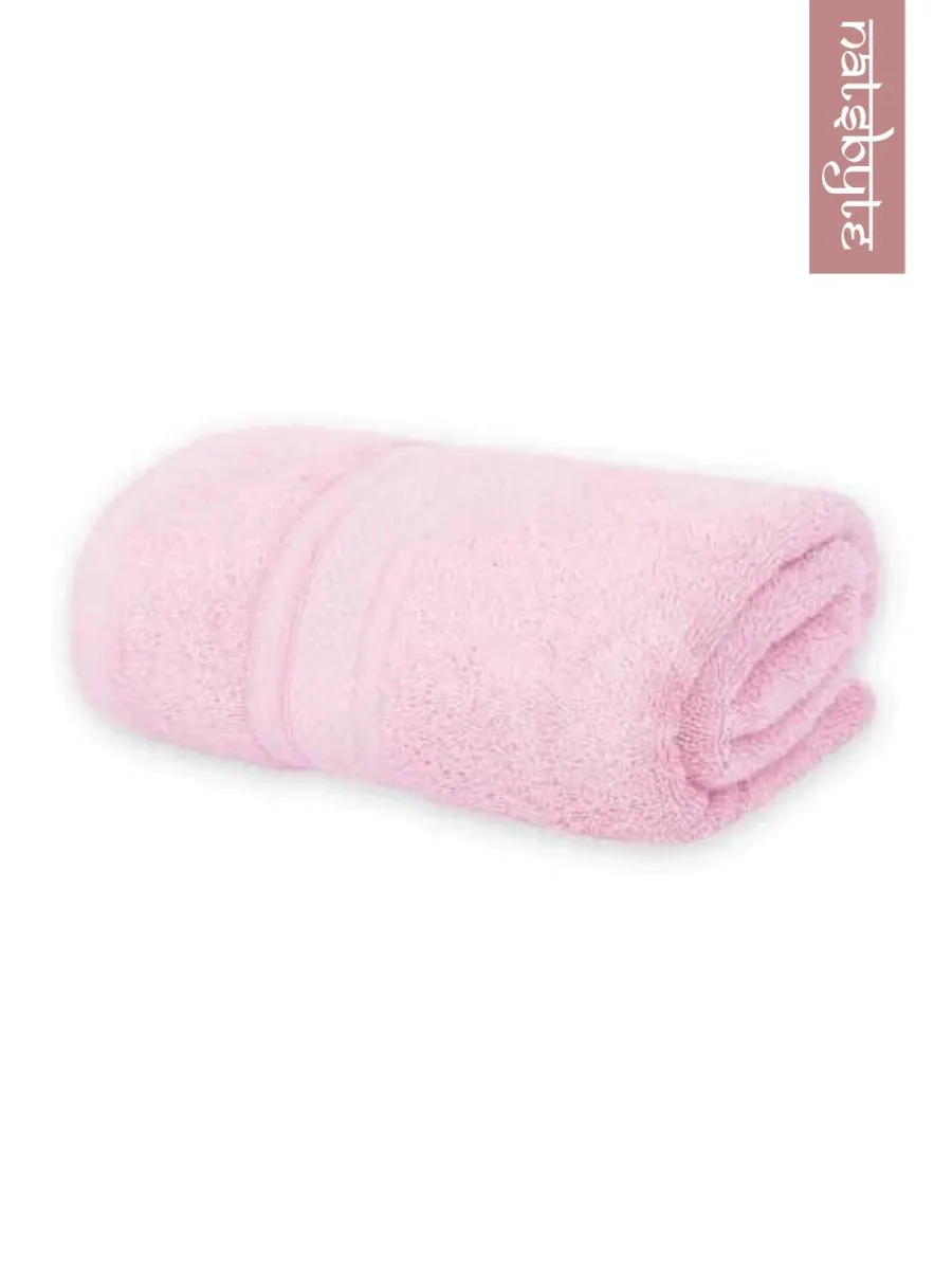 Bamboo Fiber Face Towel  - Pink (Pack of 3)