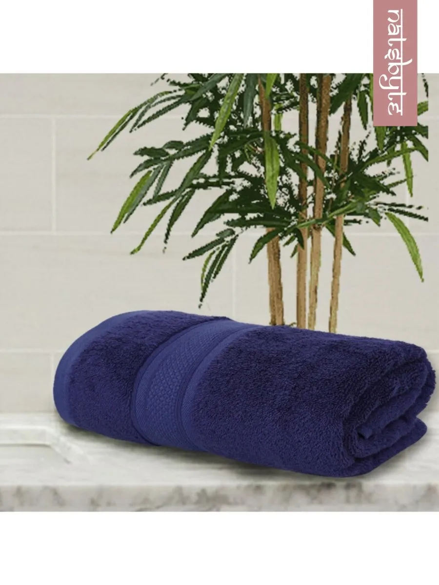 Bamboo Fiber Hand Towel  - Blue