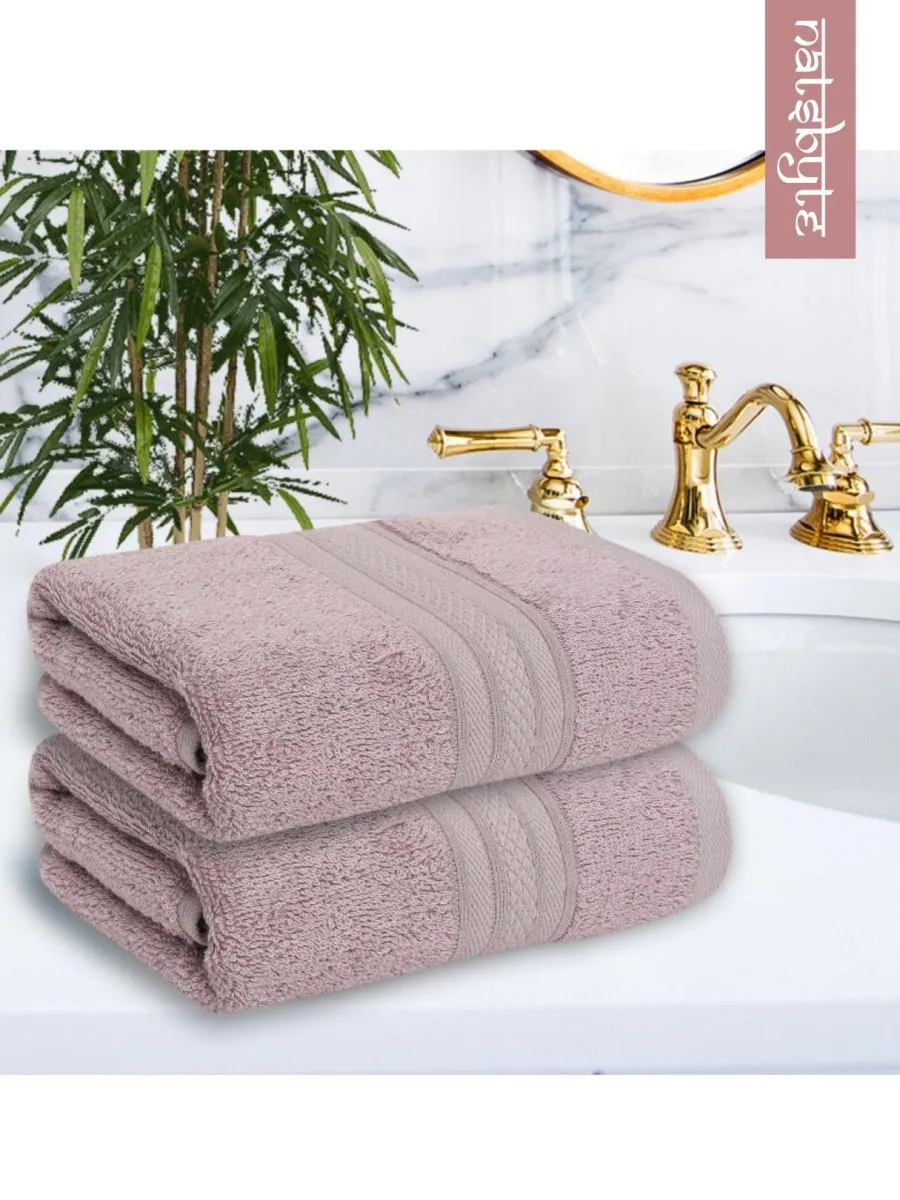 Bamboo Fiber Hand Towel- Grape