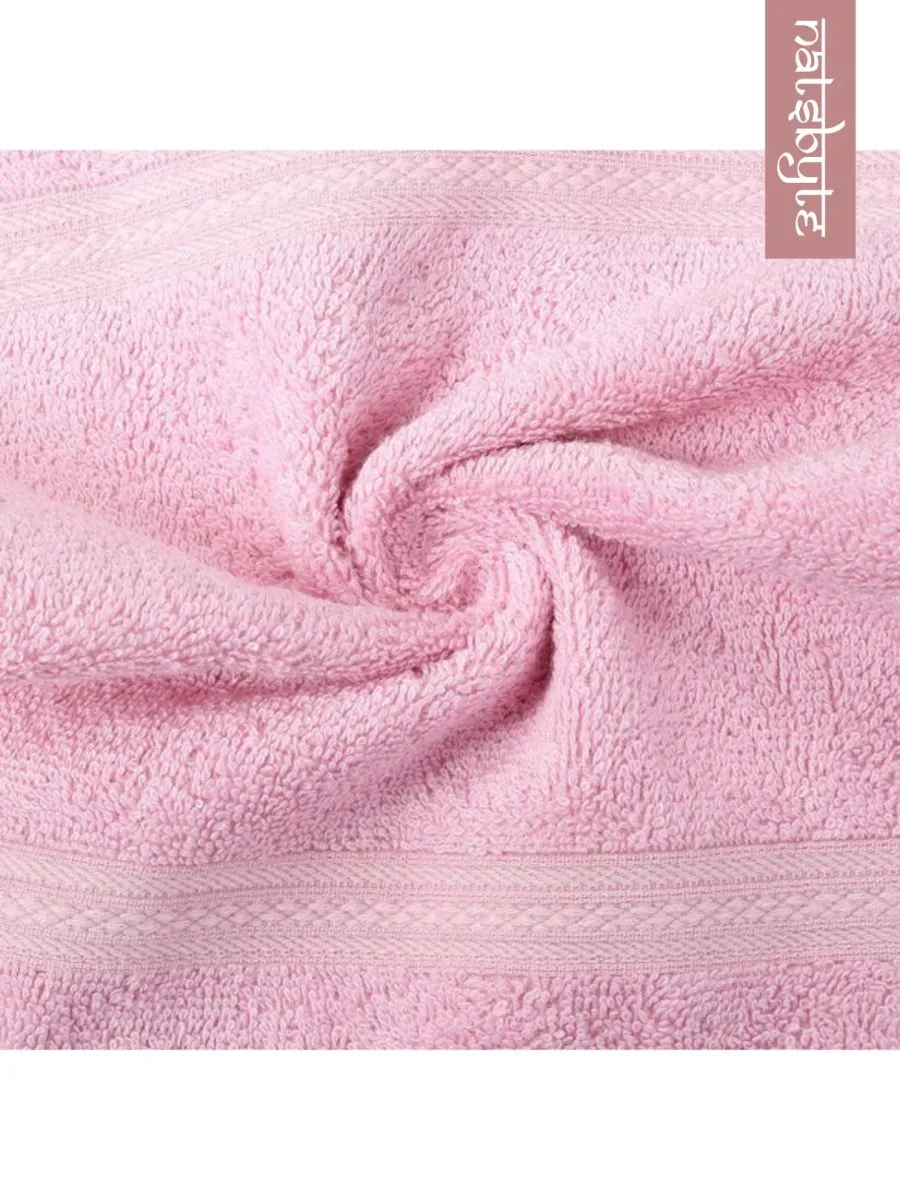 Bamboo Fiber Hand Towel  - Pink