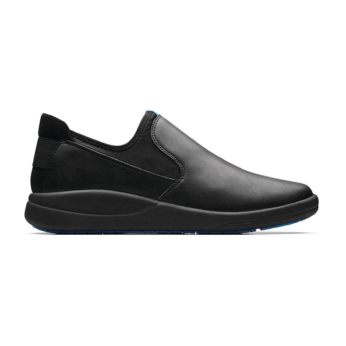 BB741-44 WearerTech Vitalise Slip on Shoe Black/Black with Modular Insole Size 44