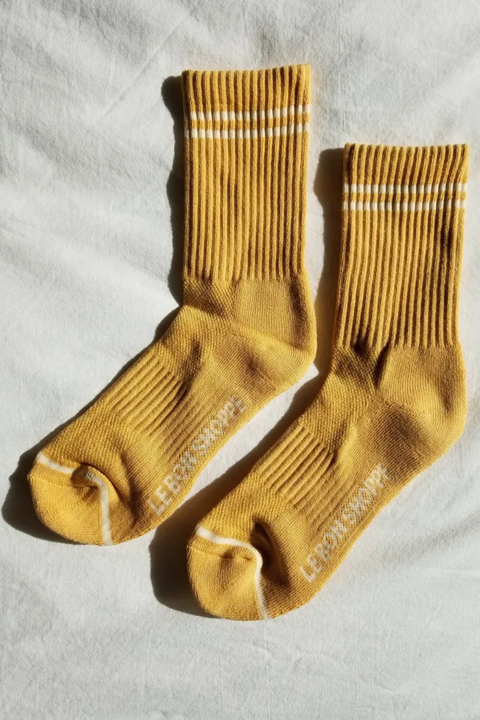 BOYFRIEND SOCKS BUTTER