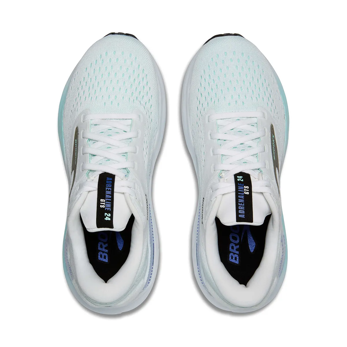 Brooks Adrenaline GTS 24 Womens | White/limpet Shell/amparo