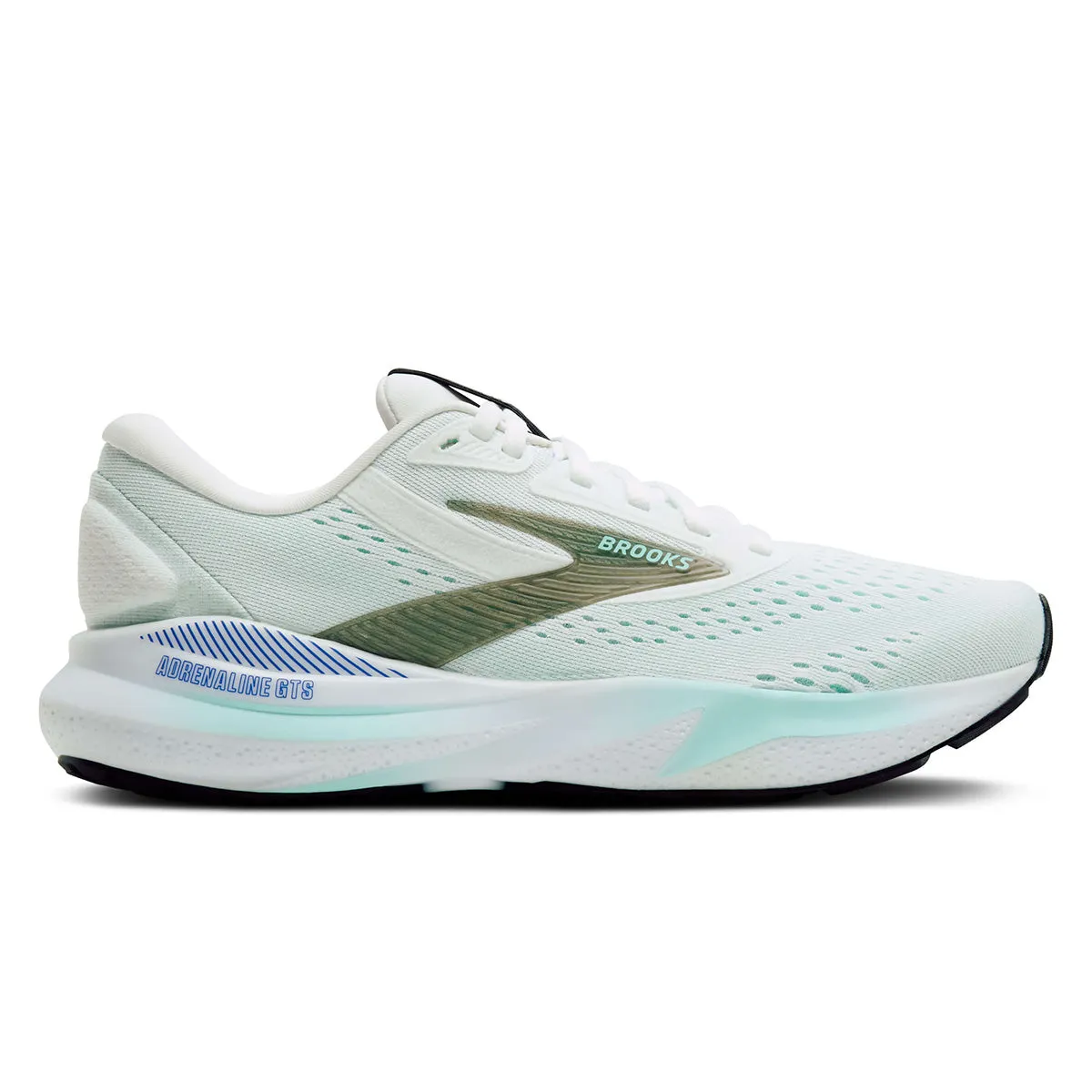 Brooks Adrenaline GTS 24 Womens | White/limpet Shell/amparo