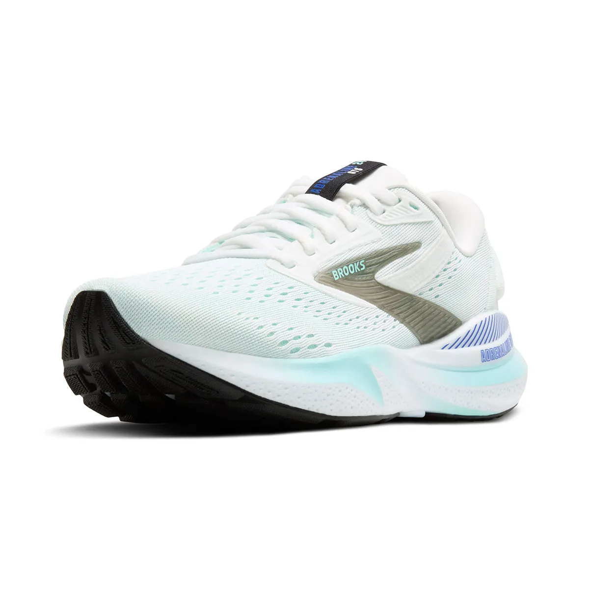 Brooks Adrenaline GTS 24 Womens | White/limpet Shell/amparo