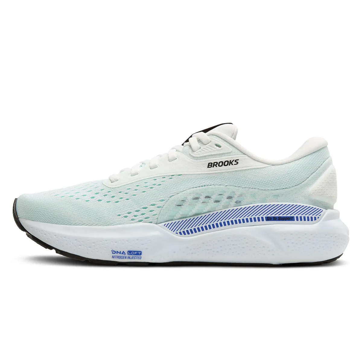 Brooks Adrenaline GTS 24 Womens | White/limpet Shell/amparo