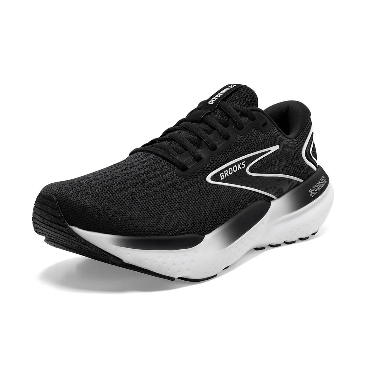 Brooks Glycerin 21 Womens | Black/grey/white