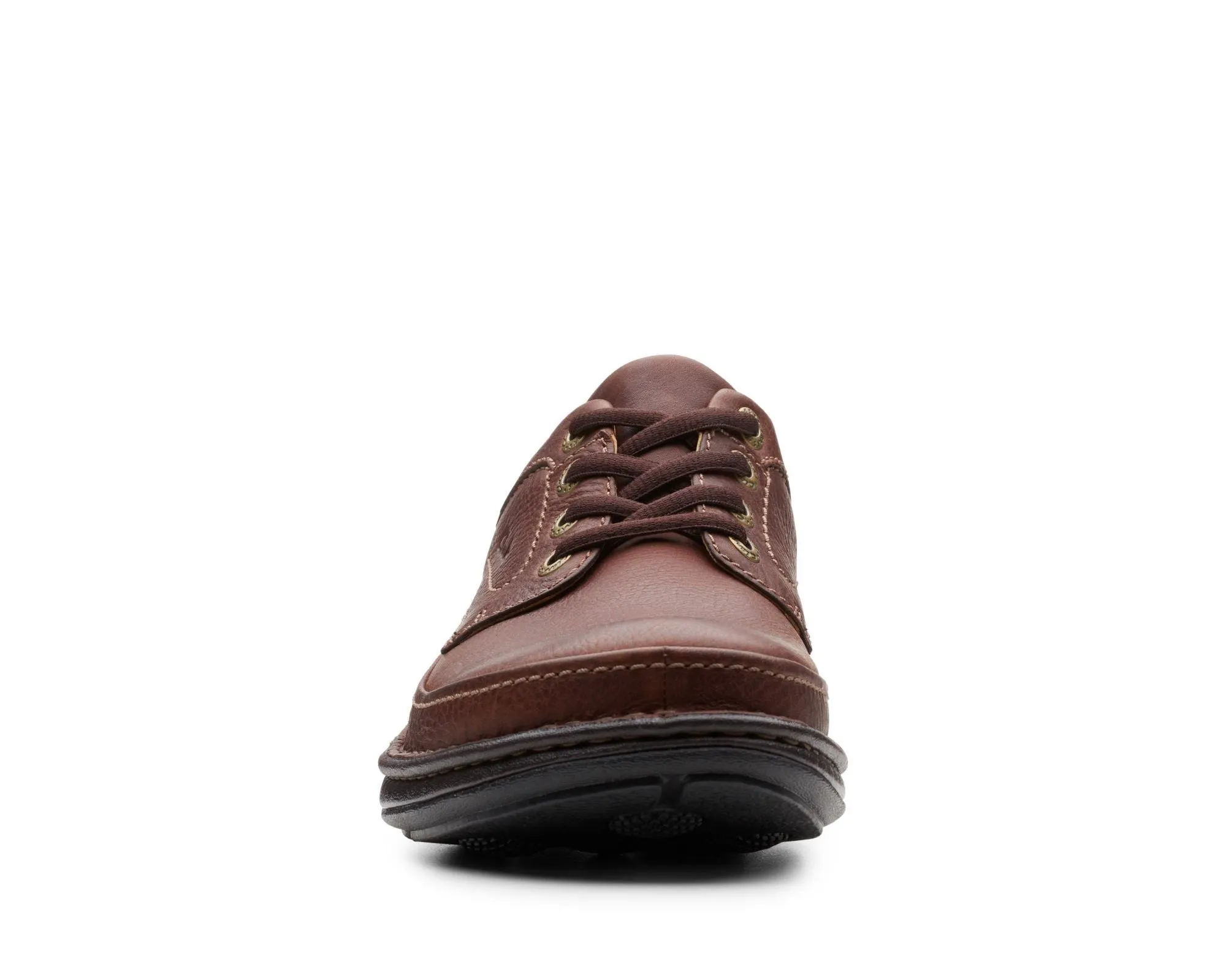 Clarks Nature Three Mahogany Leather