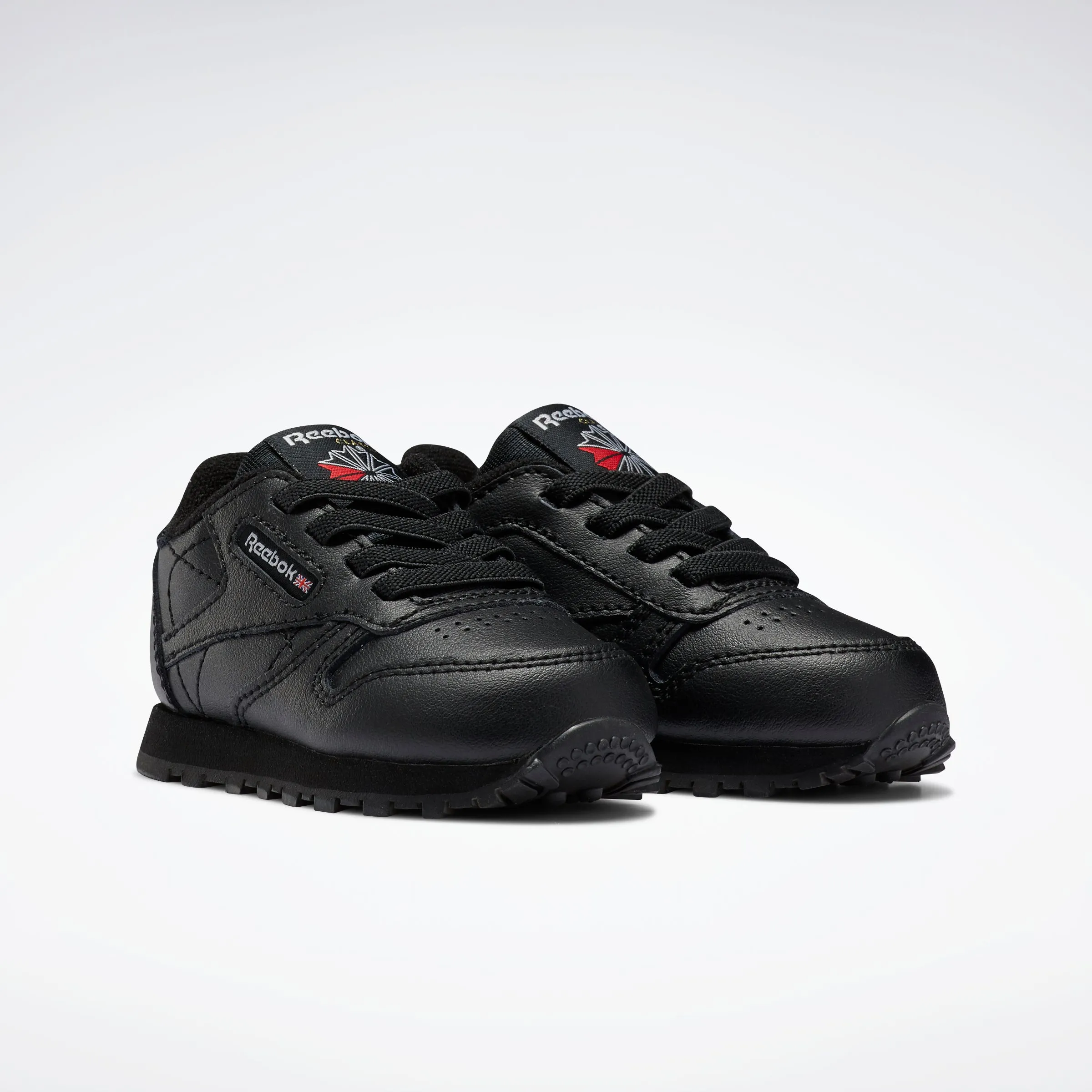 Classic Leather Shoes - Toddler Black/Black/Black