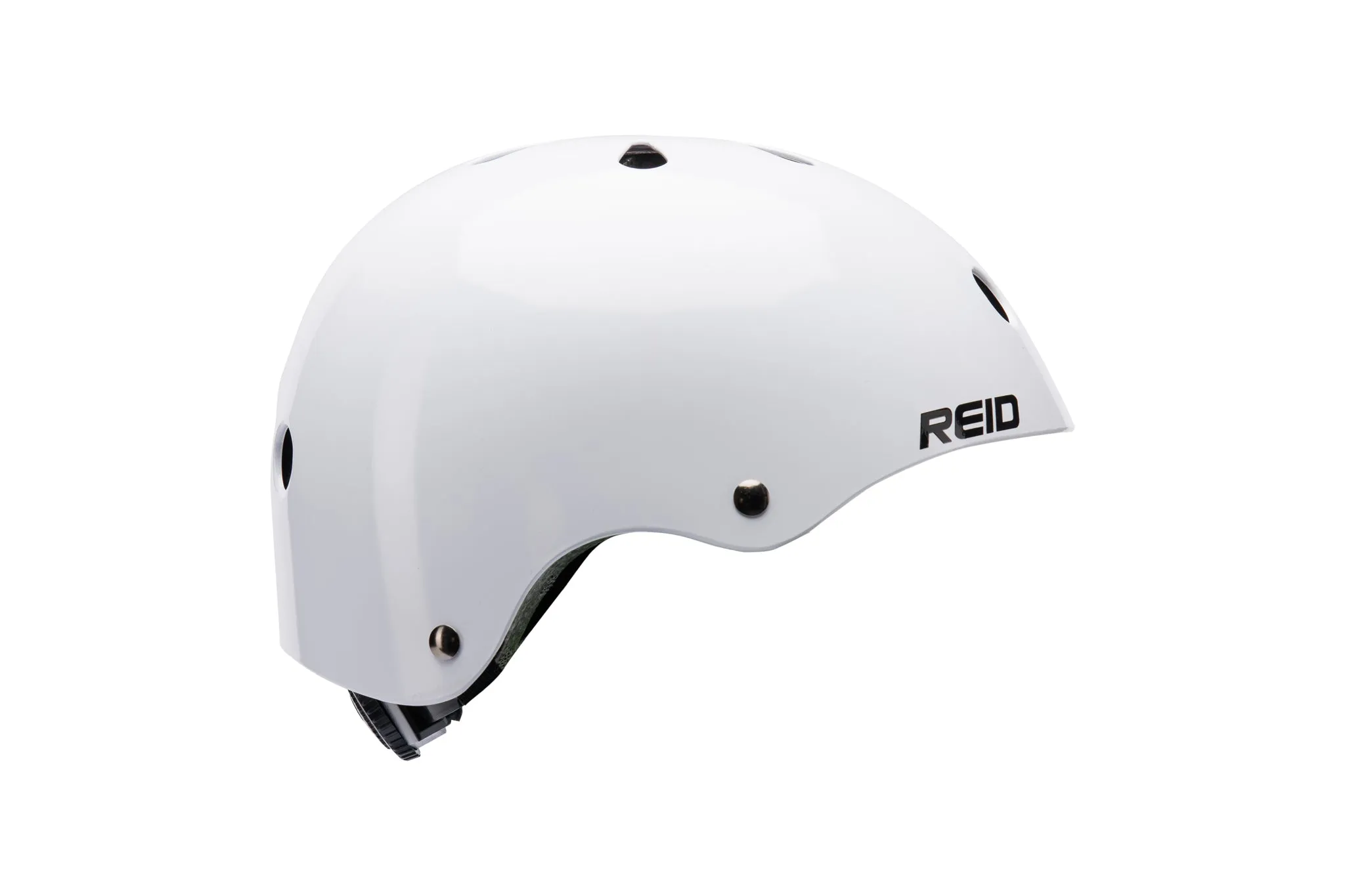 Classic Skate Bike Helmet Gloss White