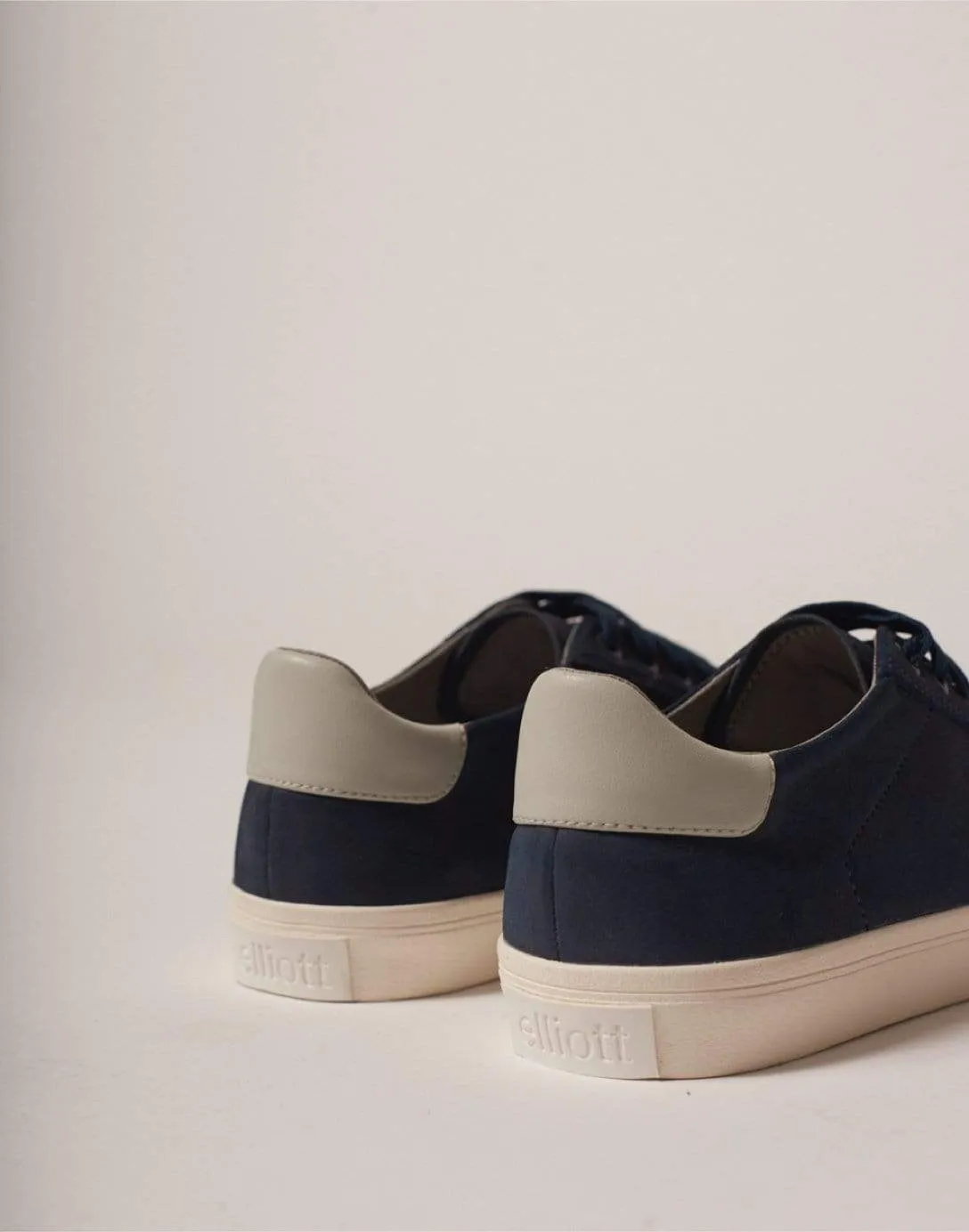 Classic Vegan Suede Sneakers | Dark Navy