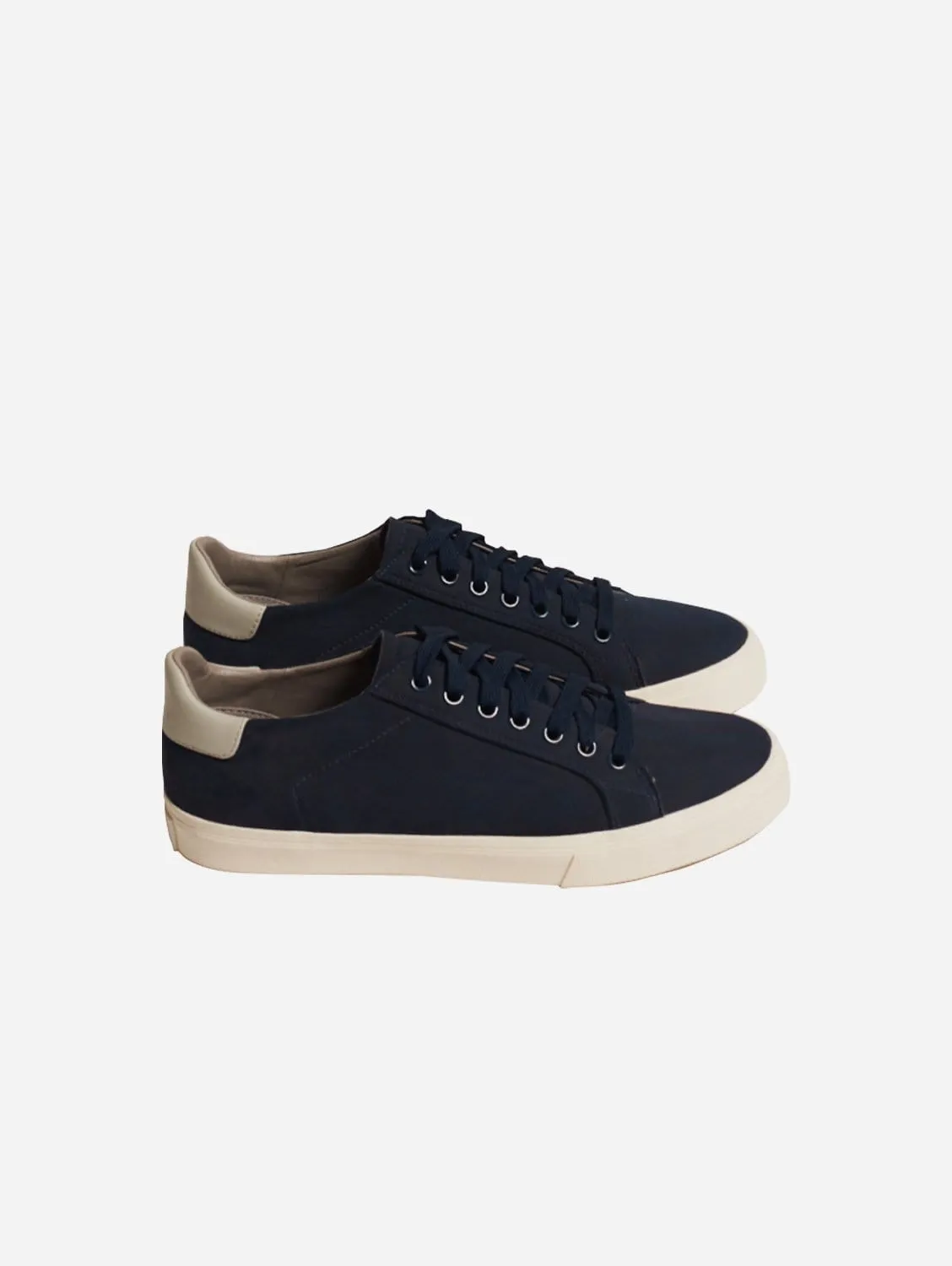 Classic Vegan Suede Sneakers | Dark Navy