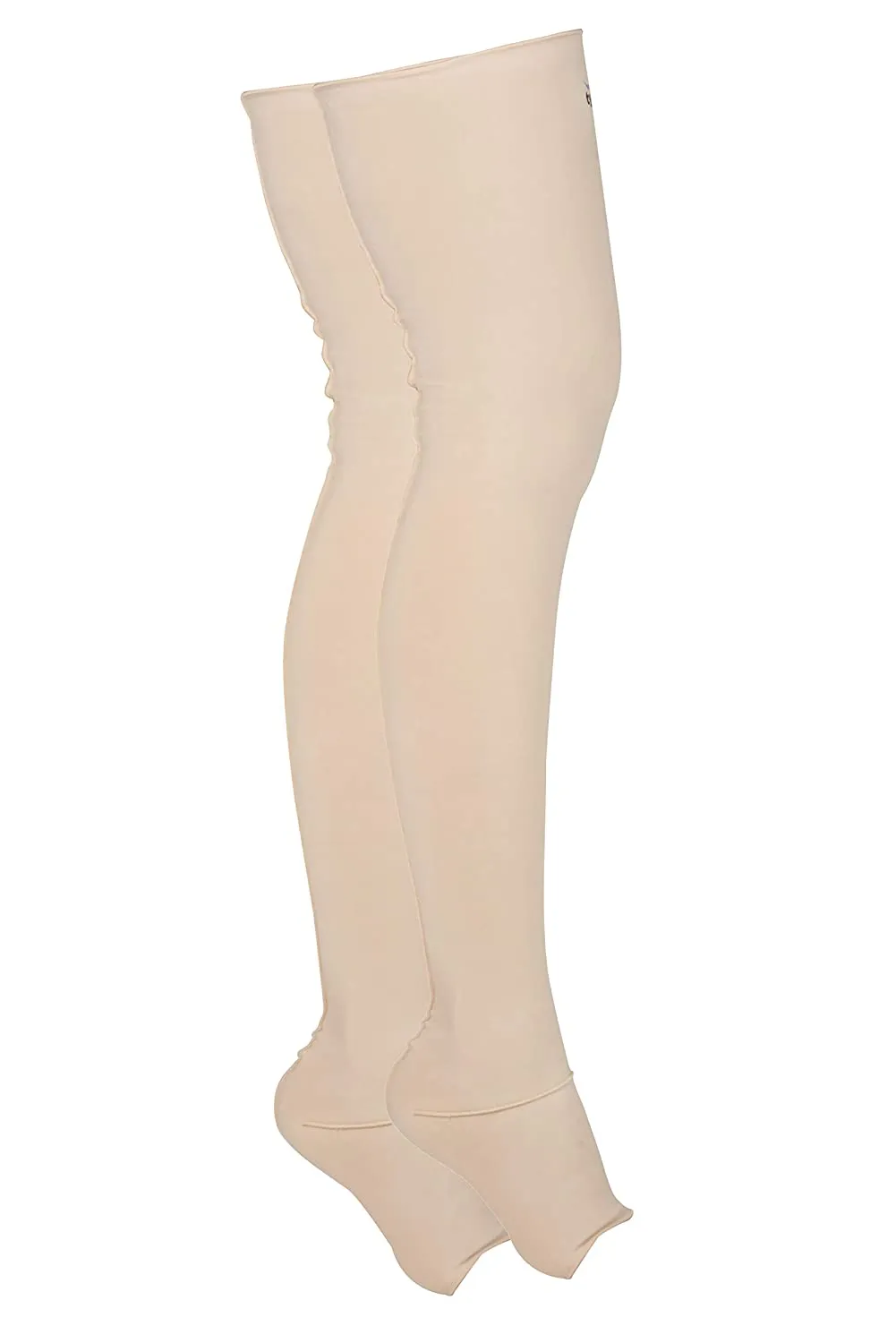 Compression Stocking Leg Mid Thigh Open Toe (Pair)